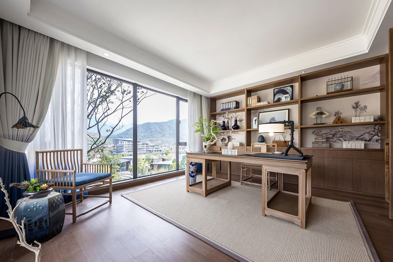 中式客廳裝修案例